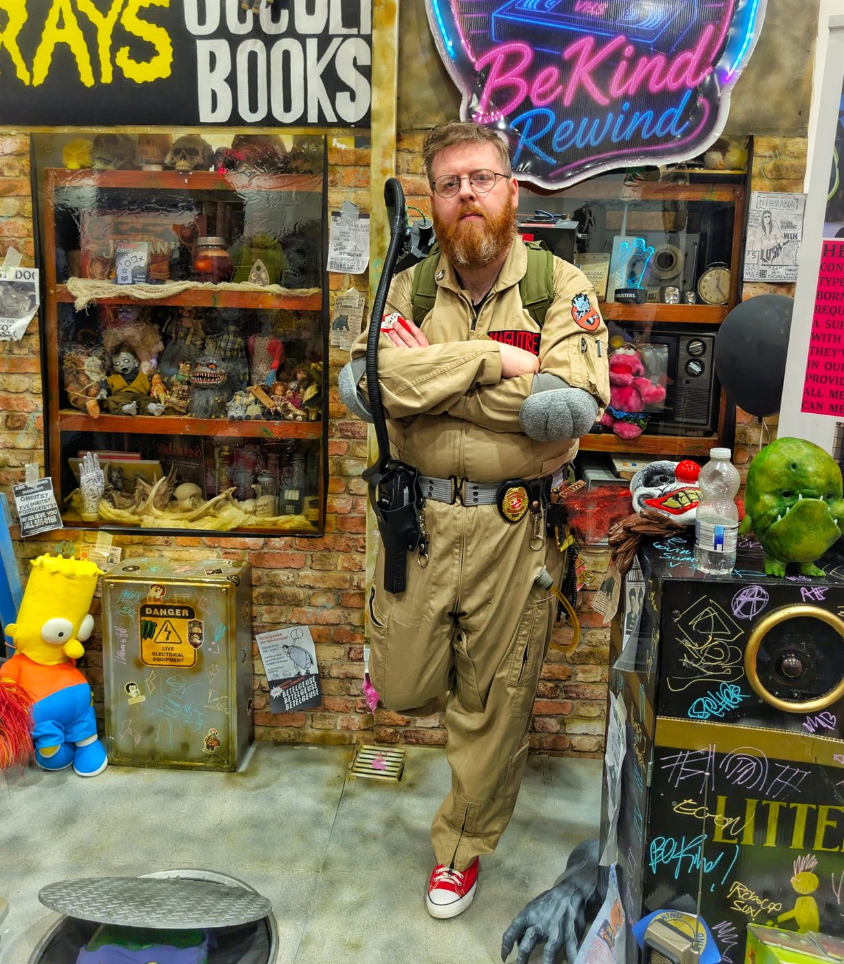 Ghostbuster-inspired convention appearance